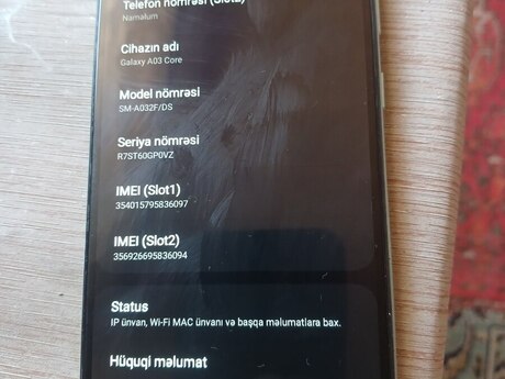 Samsung Galaxy A03 Blue 32GB/3GB Samsung Galaxy A03 Blue 32GB/3GB