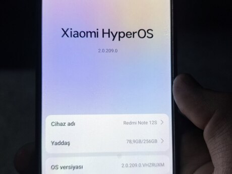 Xiaomi Redmi Note 12S Onyx Black 256GB/8GB