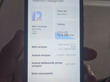 Xiaomi Redmi Note 7 White 64GB/4GB