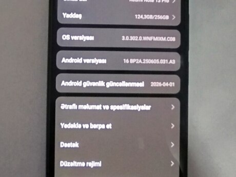 Xiaomi Redmi Note 13 Midnight Black 256GB/8GB