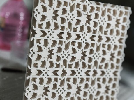 3D gips panel