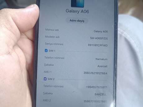 Samsung Galaxy A06 Black 64GB/4GB