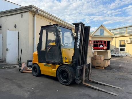 Hyundai FD30 Dizel Forklift 3 tonluq, 2008 il Hyundai FD30 Dizel Forklift 3 tonluq, 2008 il