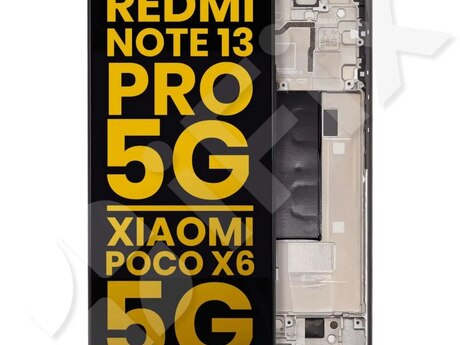Xiaomi Poco X6 5G Redmi Note 13 Pro 5G (23122PCD1G2312DRA50C) ekranı