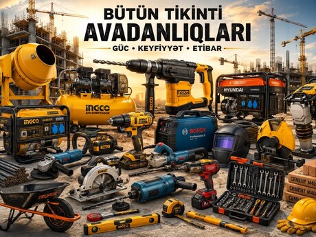 Tikinti avadanlıqlarının təmiri 