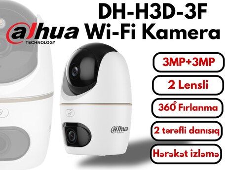 Dayə Kamerası DAHUA DH-H3D-3F Dayə Kamerası DAHUA DH-H3D-3F
