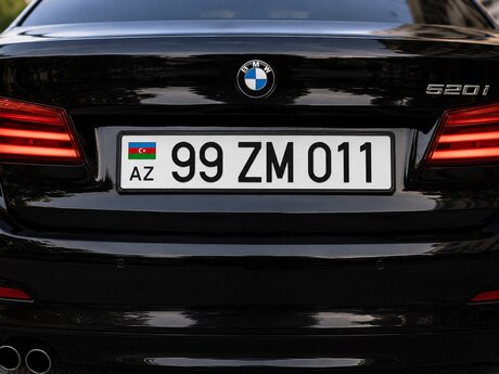 Avtomobil qeydiyyat nişanı - 99-ZM-011