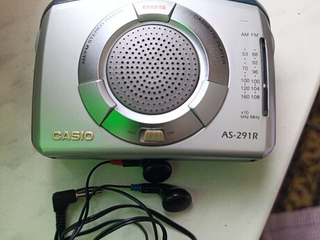 Kaset pleyer-radio Casio