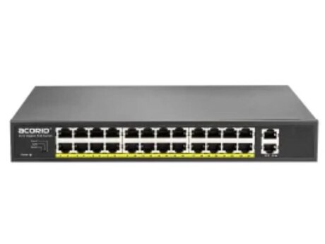 24 Port Gigabit PoE Switch – 250W