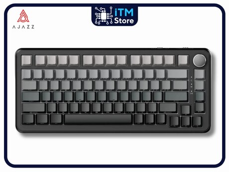 Ajazz AK820 MAX  Side Character Gradient Grey 