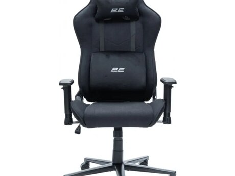 2E GAMING Chair BUSHIDO Lite, fabric, 2D-Armrests, black