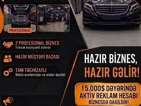 Hazır biznes (Avtoservis)