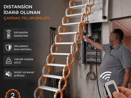 Elektron Çardaq Pilləkəni (Distansion İdarəe Elektron Çardaq Pilləkəni (Distansion İdarəe