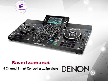 DJ aparatı 4 Channel Smart Controller w/Speakers SCLIVE4XEU