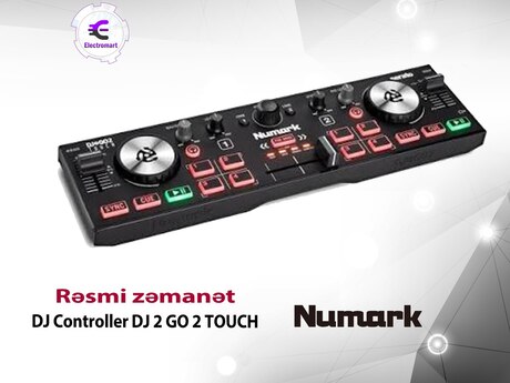 Numark DJ Controller DJ 2 GO 2 TOUCH