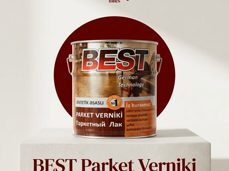 BEST Parket Verniki Parket və Ağac Səthlər üçün Sintetik Vernik