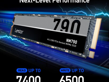 LEXAR 4 TB M.2 2280 PCIe Gen 4x4 NVMe Heatsink SSD(NM790 ) LEXAR 4 TB M.2 2280 PCIe Gen 4x4 NVMe Heatsink SSD(NM790 )