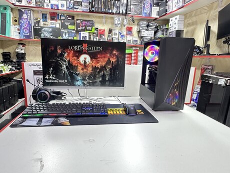 Gaming PC i5-10400F / RX580 8GB / 16GB + monitor Gaming PC i5-10400F / RX580 8GB / 16GB + monitor