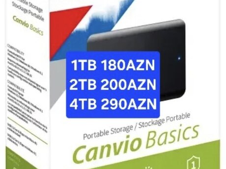 Xarici sərt disk Toshiba