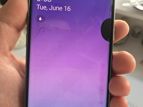 Samsung Galaxy S8 ekranı