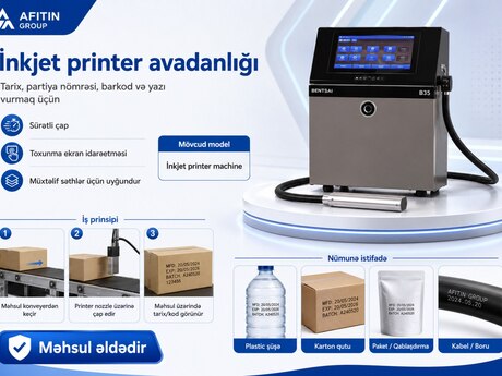 İnkjet printer avadanlığı