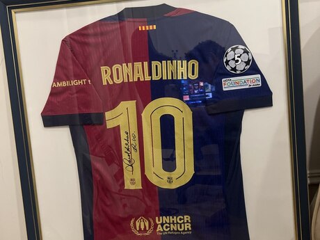 Ronaldinho imzalı forma
