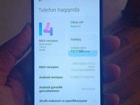 Xiaomi Redmi 9T Twilight Blue 64GB/4GB