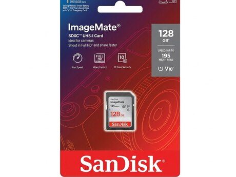 SD kart "SanDisk 128GB SDXC"