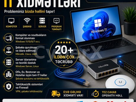 IT xidmətləri, kompüter təmiri