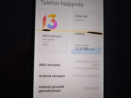 Xiaomi Redmi 9 Black 64GB/4GB