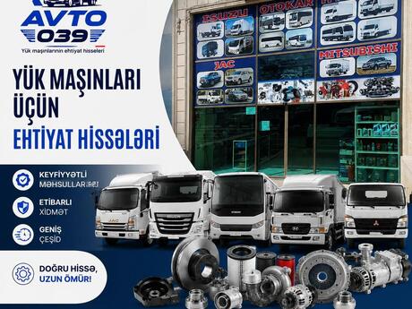 Isuzu, Otokar, Hyundai, JAC, Mitsubishi, MAN, DAF və KAMAZ ehtiyat hissələri