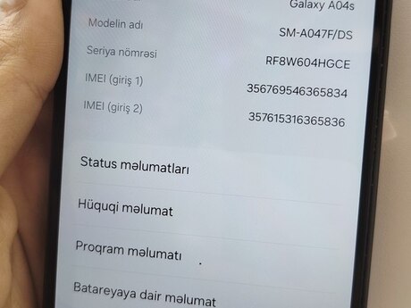 Samsung Galaxy A04s Black 64GB/4GB