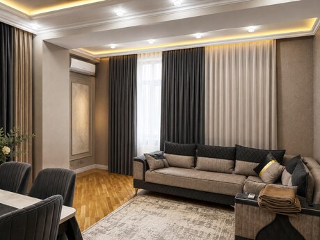 2-otaqlı yeni tikili kirayə verilir, Bakıxanov qəs., 70 m²