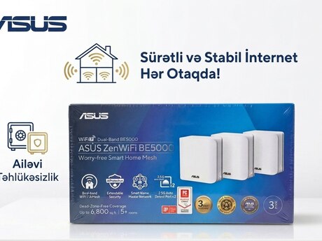 ASUS ZenWiFi BE5000 Mesh 3X WiFi7