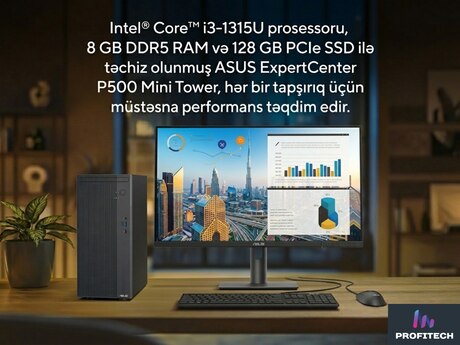 ASUS ExpertCenter P500 Mini Tower (P500MV) Personal Kompüter ASUS ExpertCenter P500 Mini Tower (P500MV) Personal Kompüter