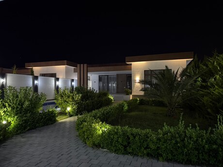 Mərdəkanda 4 otaqlı həyət evi kirayə verilir, 220 m², 3 500 AZN/ay, şəkil 4 / 12