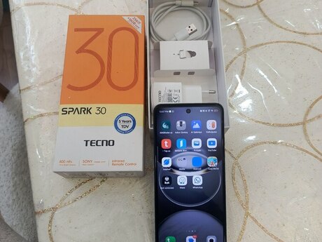 Tecno Spark 30 Stellar Shadow 256GB/8GB