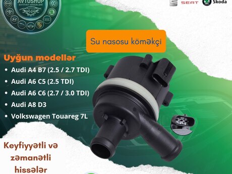 Audi A4, A6 köməkçi su nasosu pompa