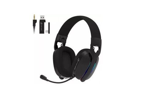 Qulaqlıq Attack Shark L90 Black RGB Wireless
