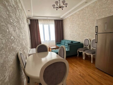 2-otaqlı yeni tikili kirayə verilir, Qara Qarayev m., 57 m²