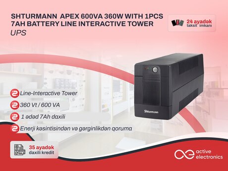 UPS SHTURMANN APEX 600VA 360W