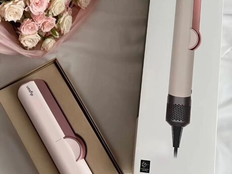 Dyson Airstrait Ceramic Pink / Rose Gold 