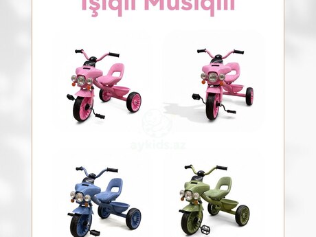 Təkərli Uşaq Velosipedi 507 Model 3