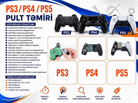 PlayStation pult təmiri
