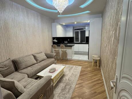 2-otaqlı yeni tikili kirayə verilir, İnşaatçılar m., 65 m²
