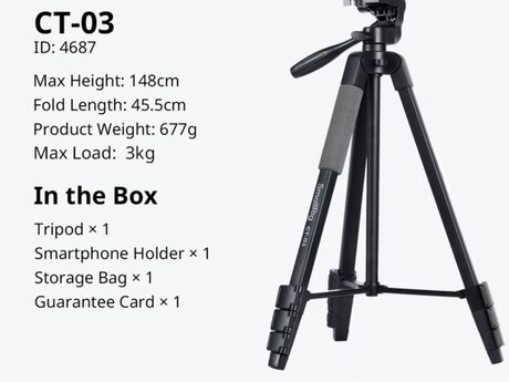 Tripod Ştativ 180 sm Tripod Ştativ 180 sm