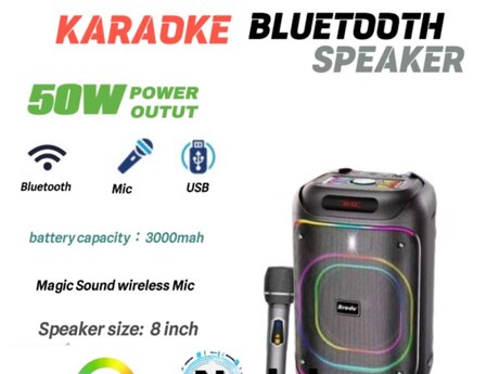 Karaoke bluetooth dinamik Karaoke bluetooth dinamik