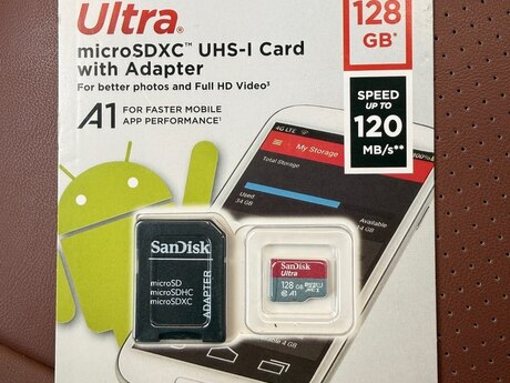 Yaddaş kartı 128GB