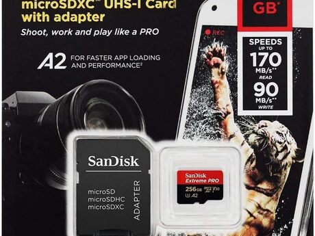 SanDisk Extreme Pro 256GB SanDisk Extreme Pro 256GB