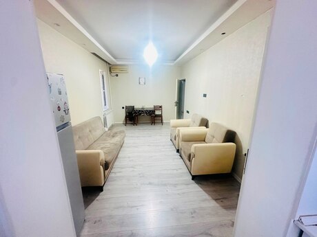2-otaqlı mənzil kirayə verilir, Yasamal r., 40 m²